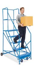 Safety Angle Rolling Ladders